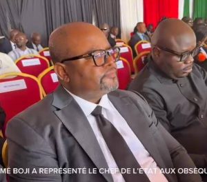 Aimé Boji Sangara représente la RDC aux obsèques de Raila Odinga au Kenya